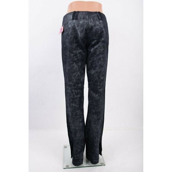 Laundry Shelli Segal Womens Leather Pants Sz 4 - Picture 3 of 8